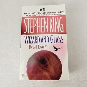 Stephen King Wizard and Glass The Dark Tower IV 1st printing paperback book